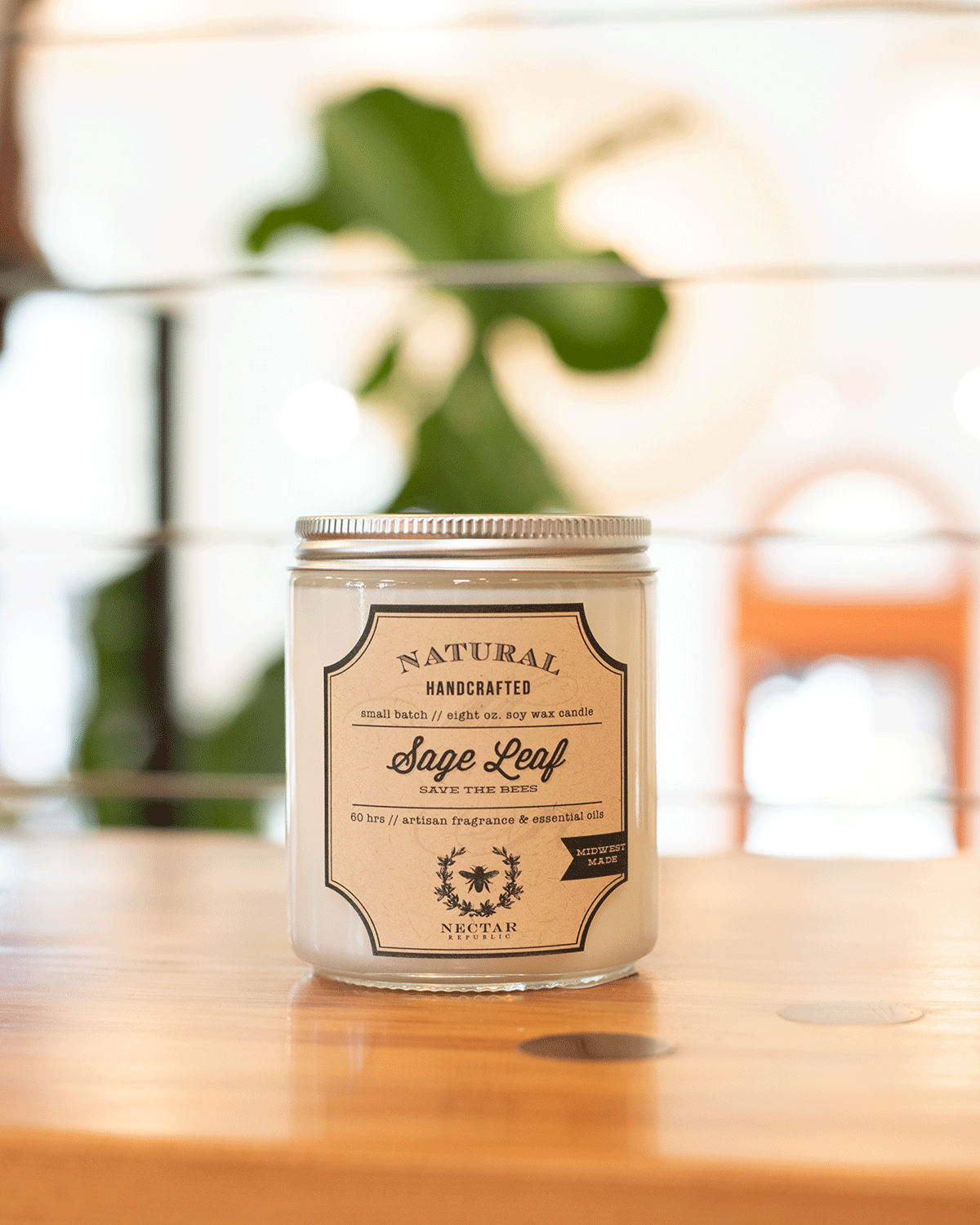 Natural Handcrafted Candle